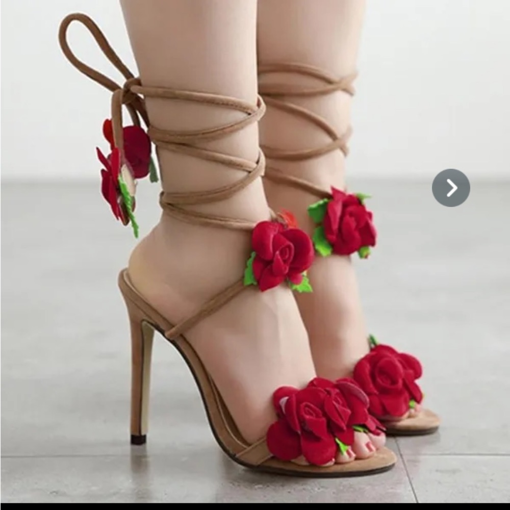 Flower heels